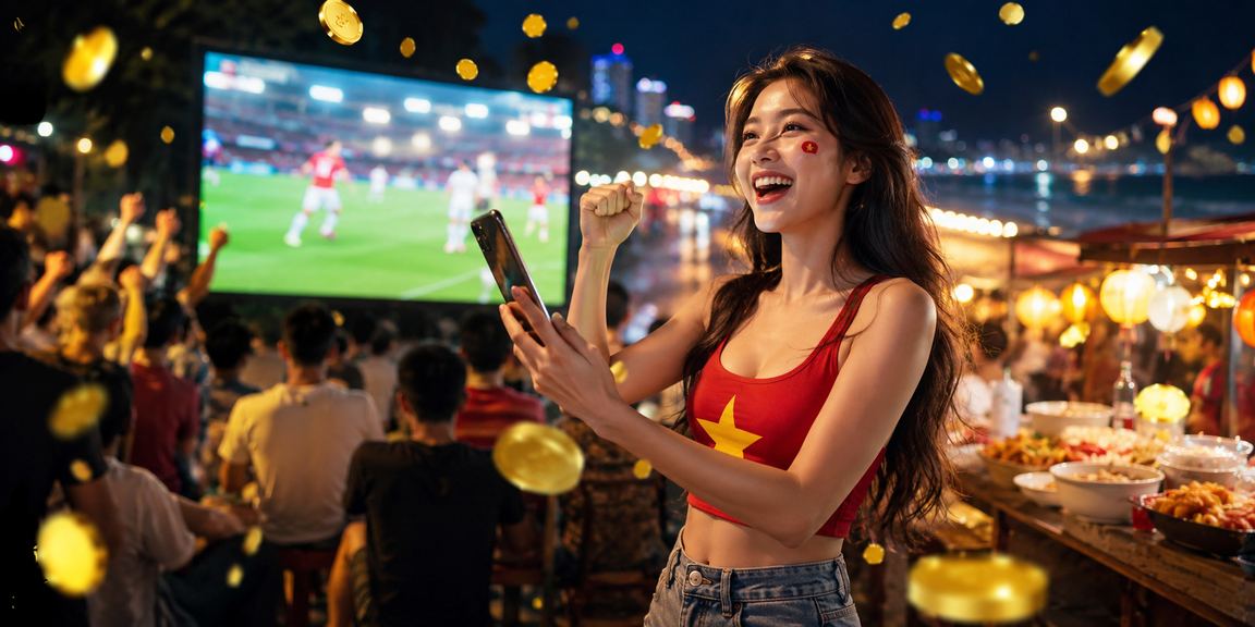 Cổng game 910 – không khí cá cược bóng đá tại chợ đêm Quy Nhơn